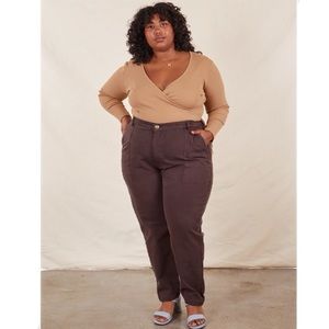 Big Bud Press PENCIL PANTS - ESPRESSO BROWN Size XL